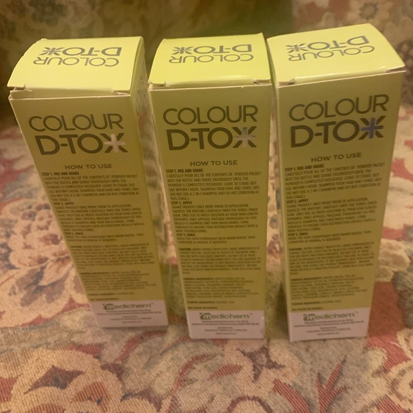 5 for $25- 3 boxes of “Weekly Hair Detox” Colour by D-Tox - Picture 3 of 7